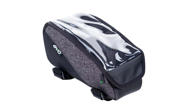 Evo Top Tube Black Phone Holder Bag